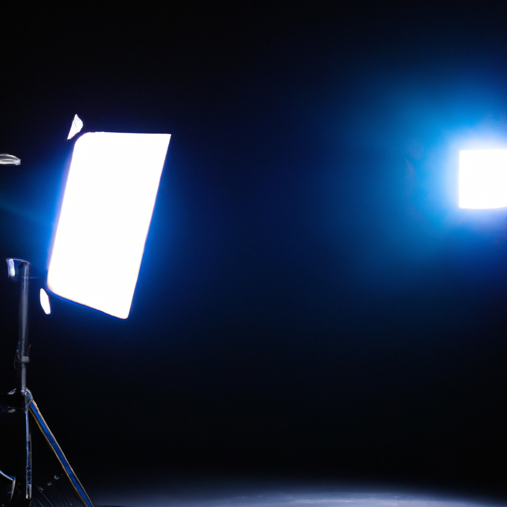 화이트 톤의 미니멀 스튜디오 전경